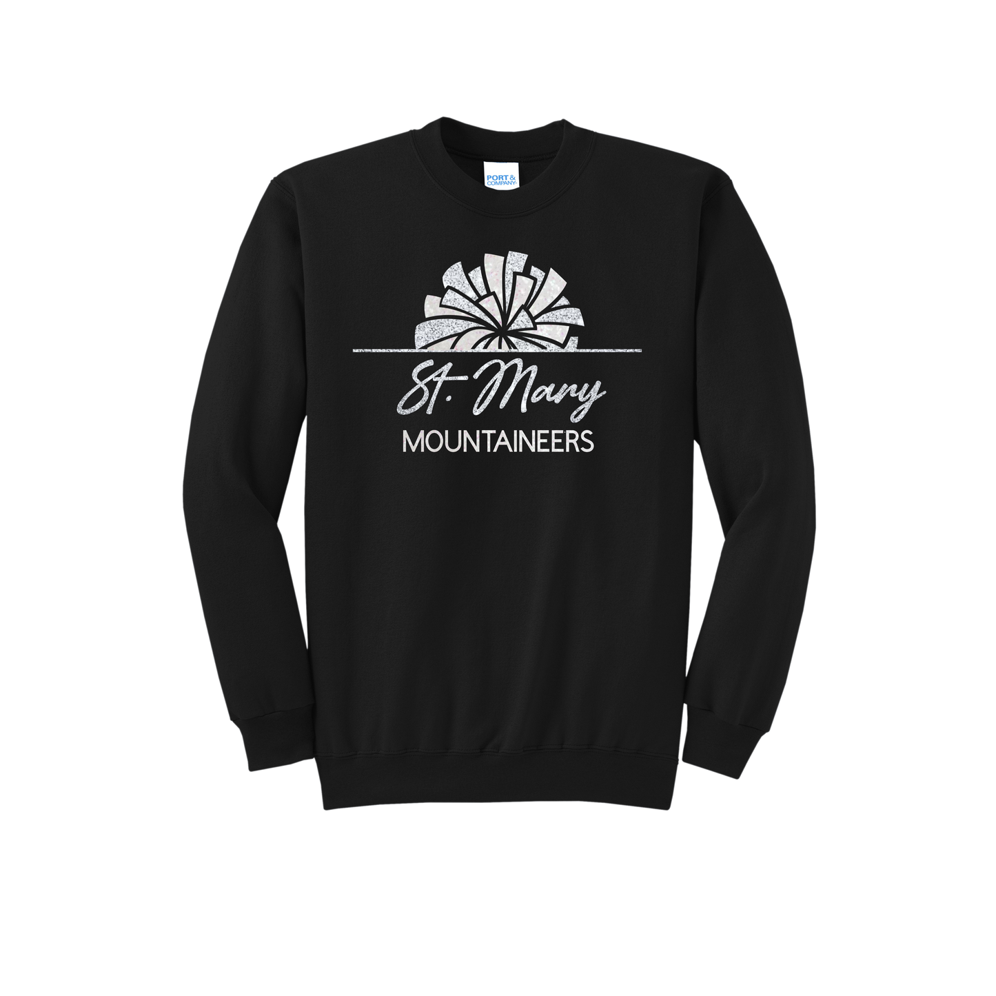 St. Mary Cheerleading Glitter Sweatshirt