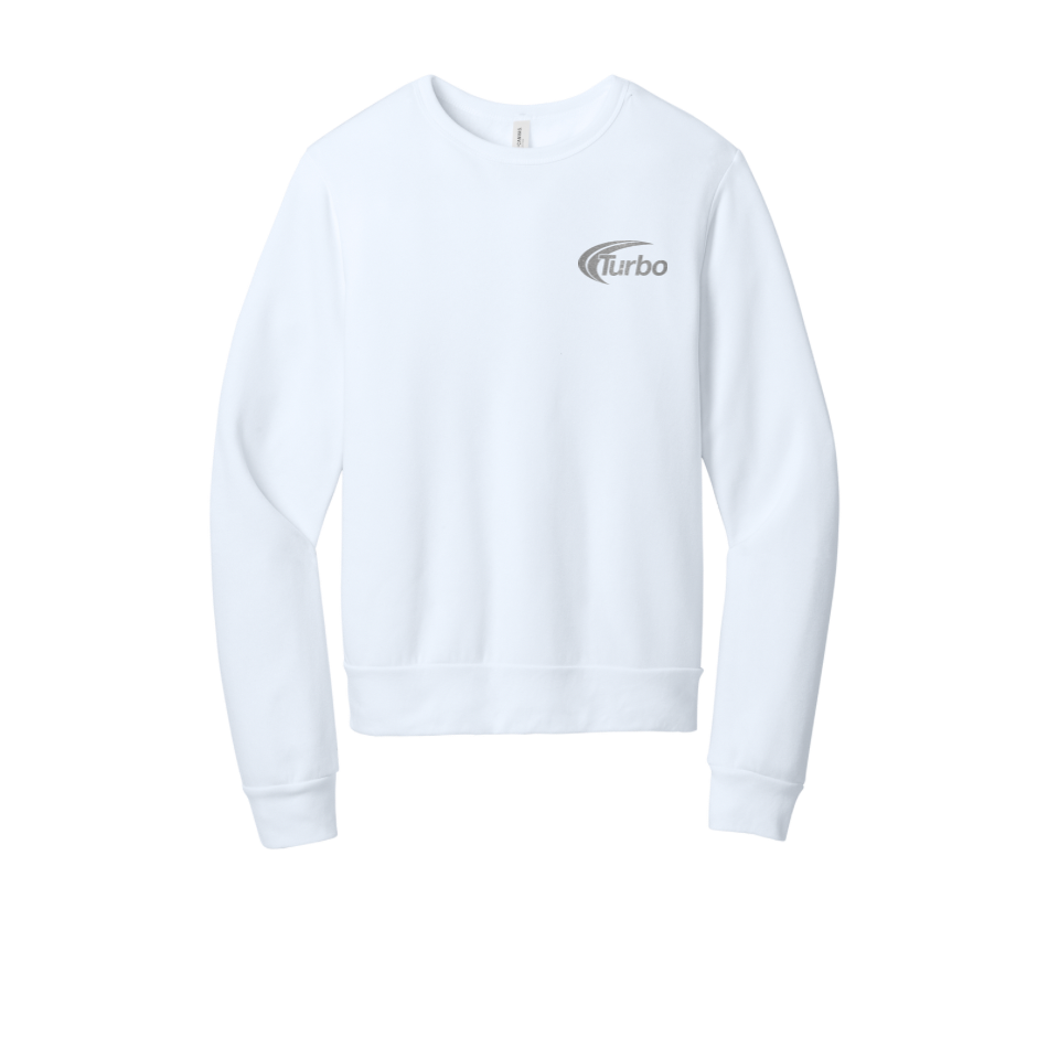 Glitter Collection - White Original Crewneck Sweatshirt