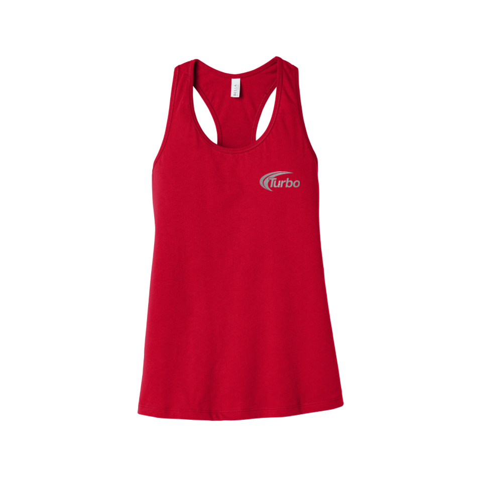 Glitter Collection - Women's Racerback Tank With Turbo Logo