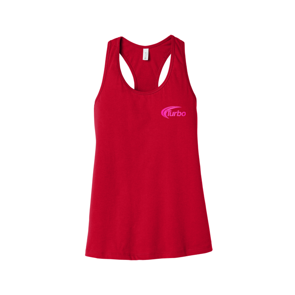 Glitter Collection - Women's Racerback Tank With Turbo Logo