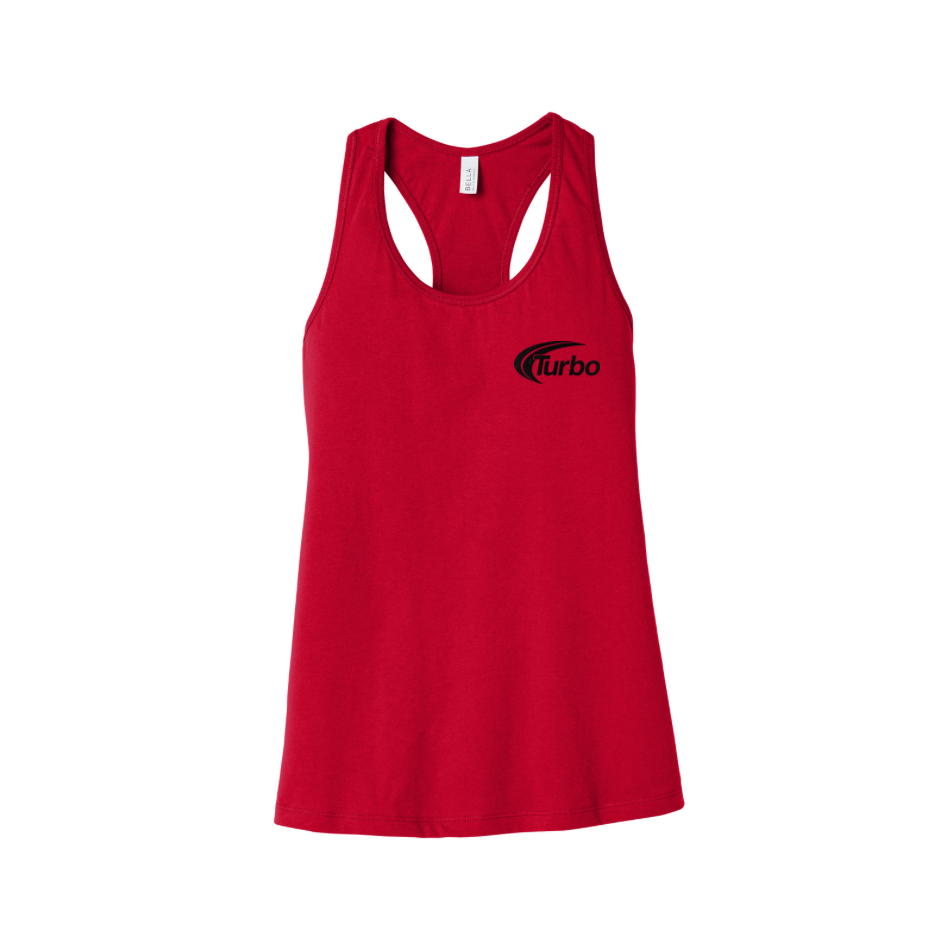 Glitter Collection - Women's Racerback Tank With Turbo Logo