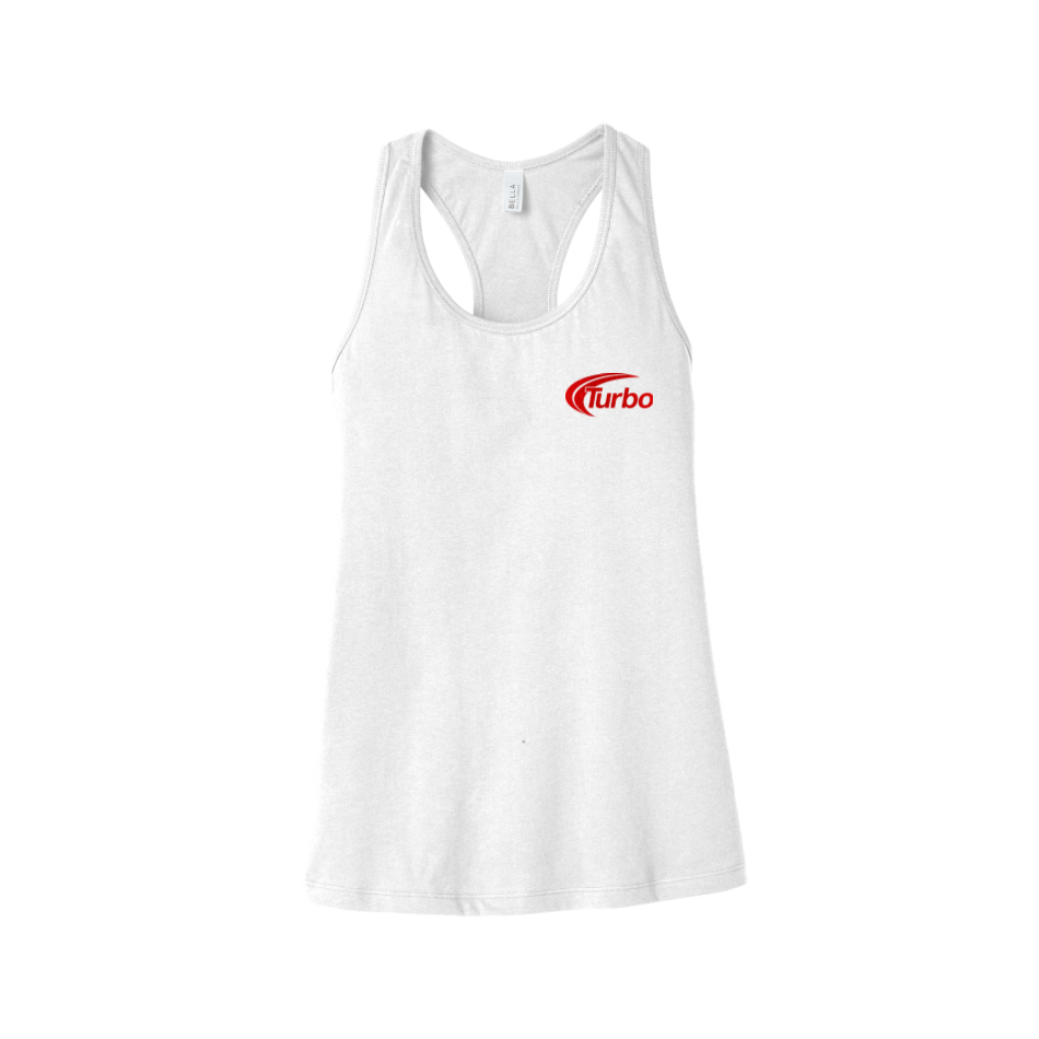 Glitter Collection - Women's Racerback Tank With Turbo Logo