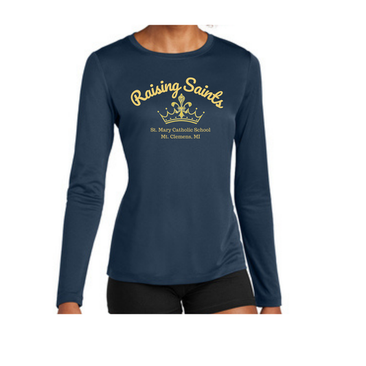 Women's high performance long sleeve Raising Saints