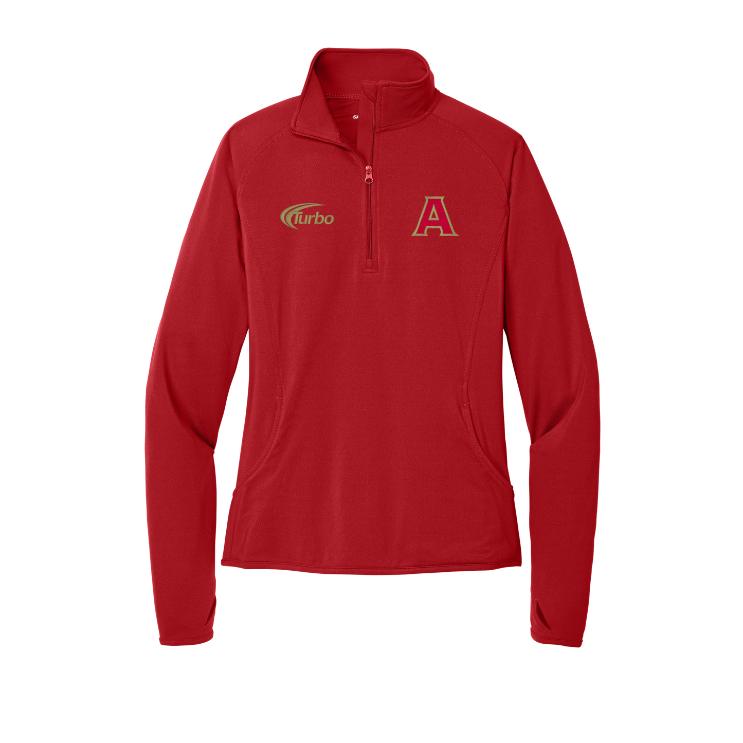 Athens Women’s Sport-Wick Stretch 1/4 Zip Pullover