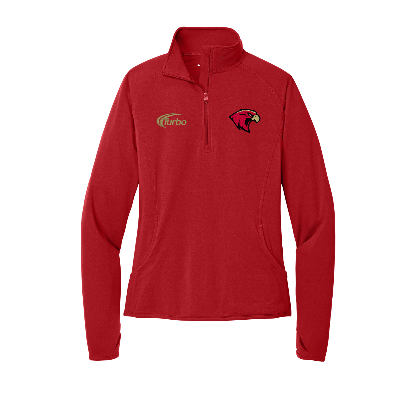 Athens Women’s Sport-Wick Stretch 1/4 Zip Pullover