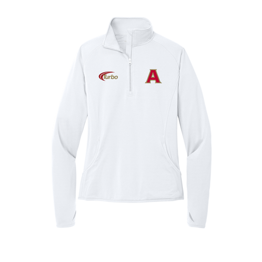 Athens Women’s Sport-Wick Stretch 1/4 Zip Pullover