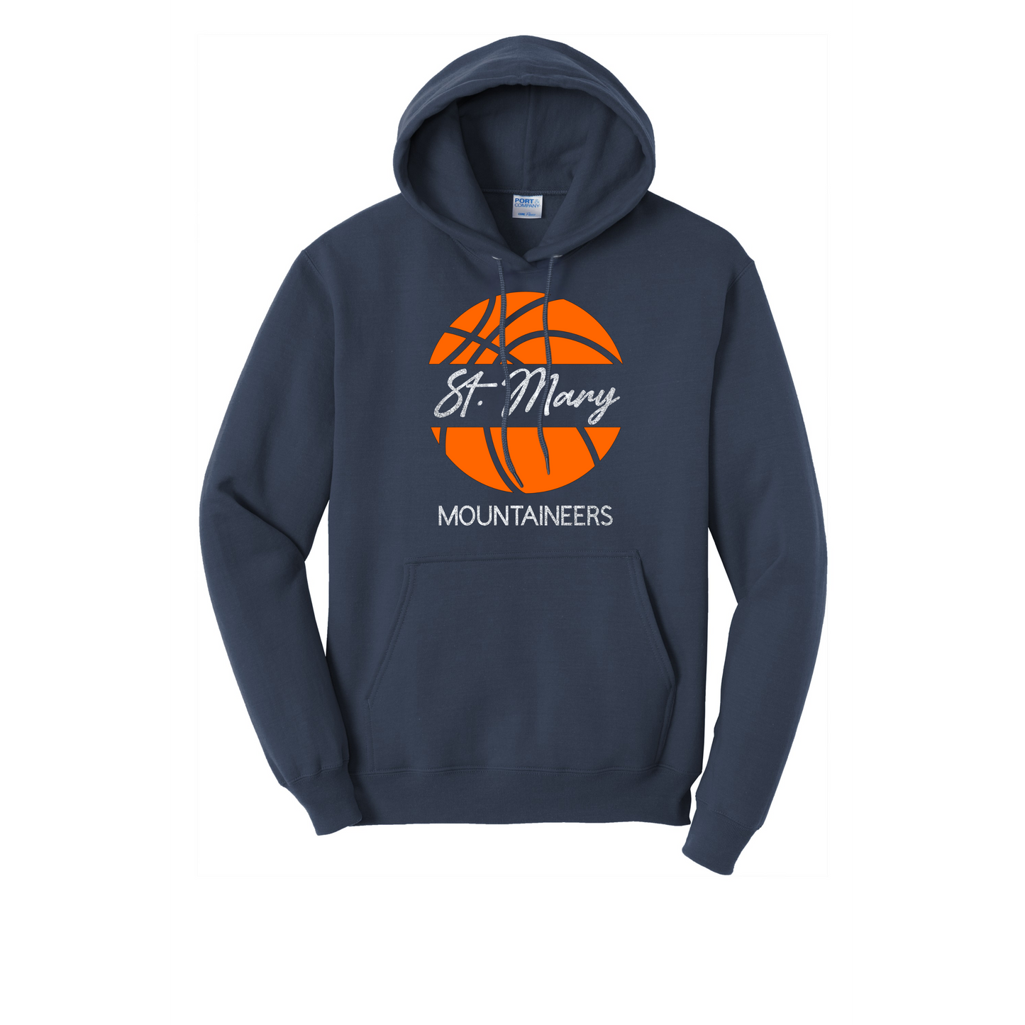 St. Mary Basketball Glitter Youth Sweatshirt