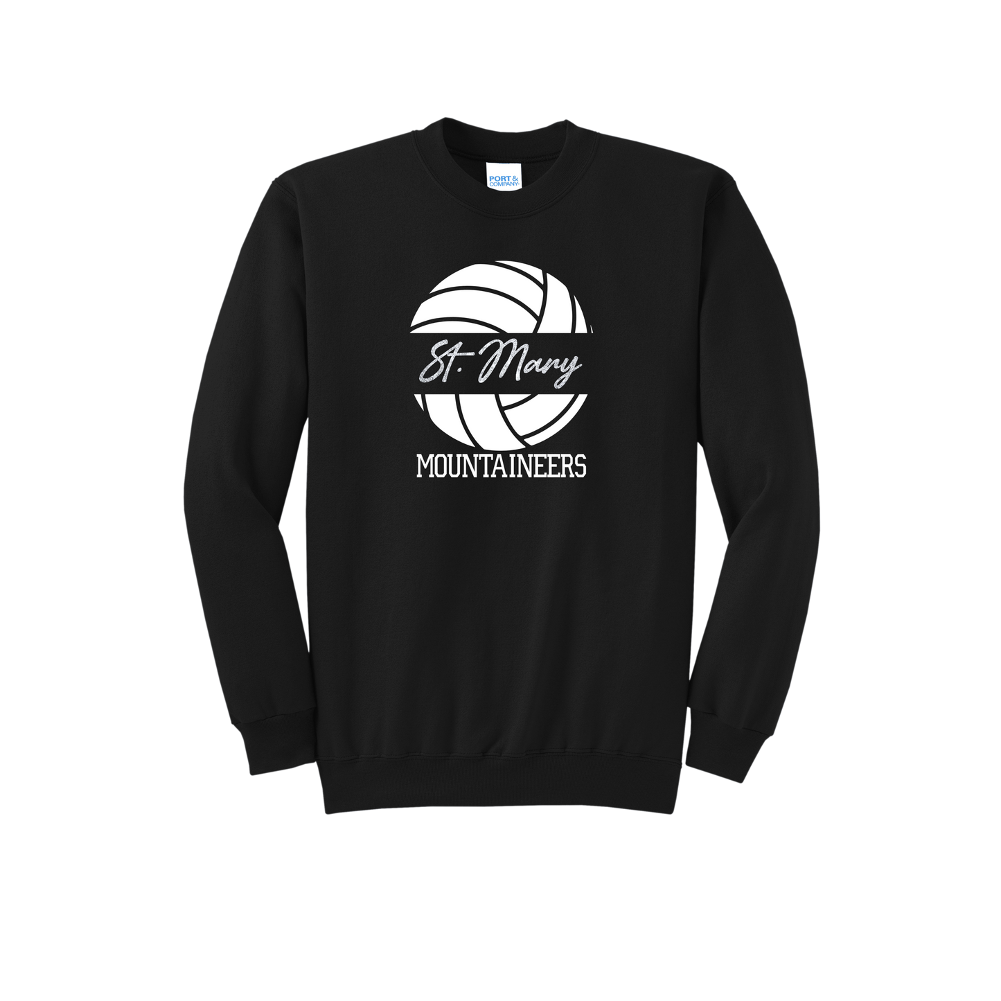 St. Mary Volleyball Glitter Sweatshirt