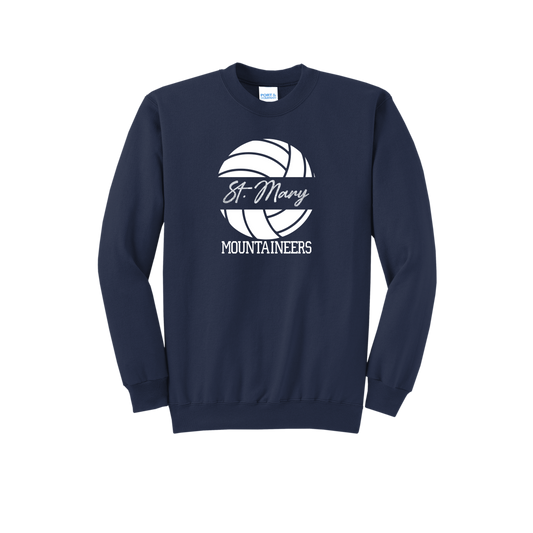 St. Mary Volleyball Glitter Sweatshirt