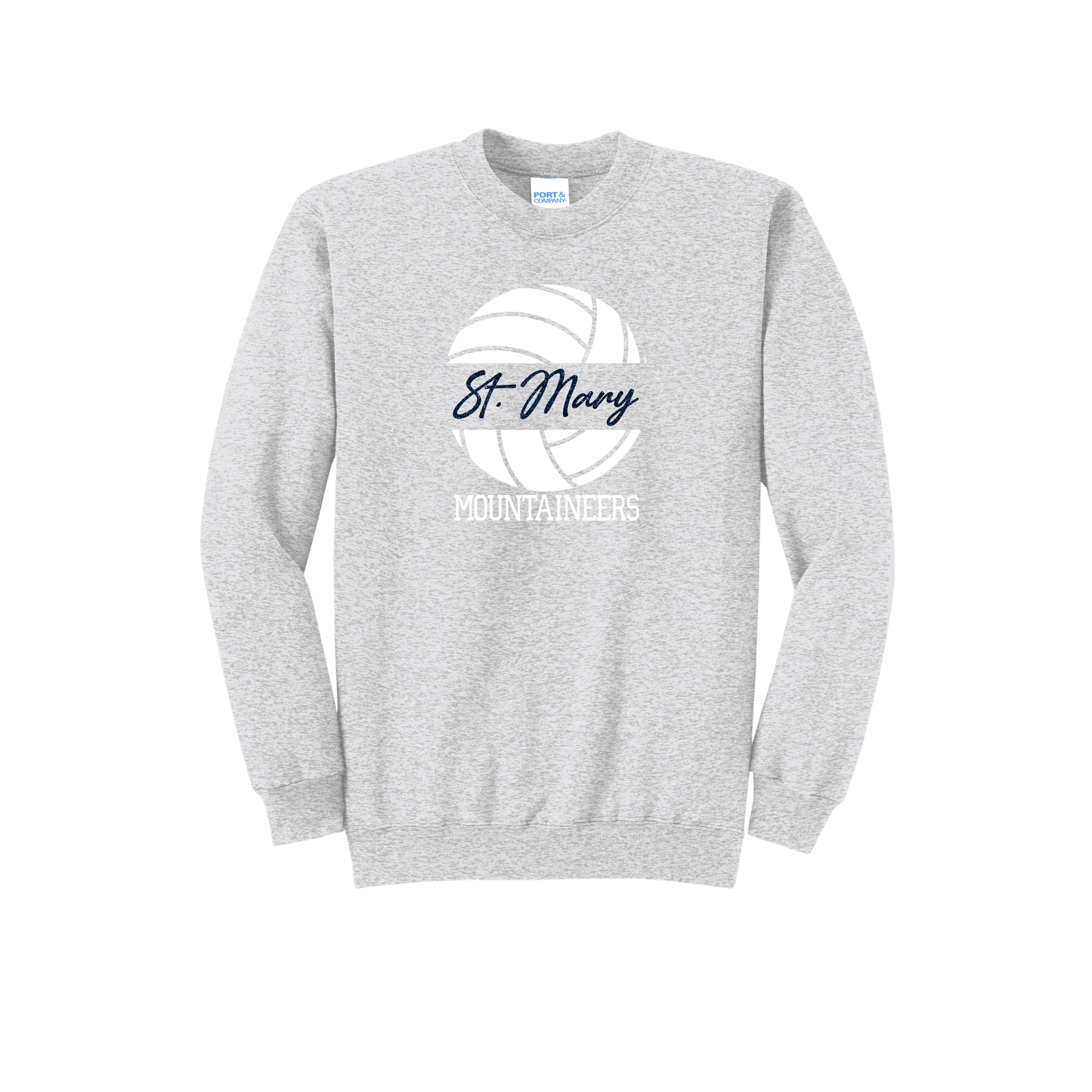 St. Mary Volleyball Glitter Sweatshirt
