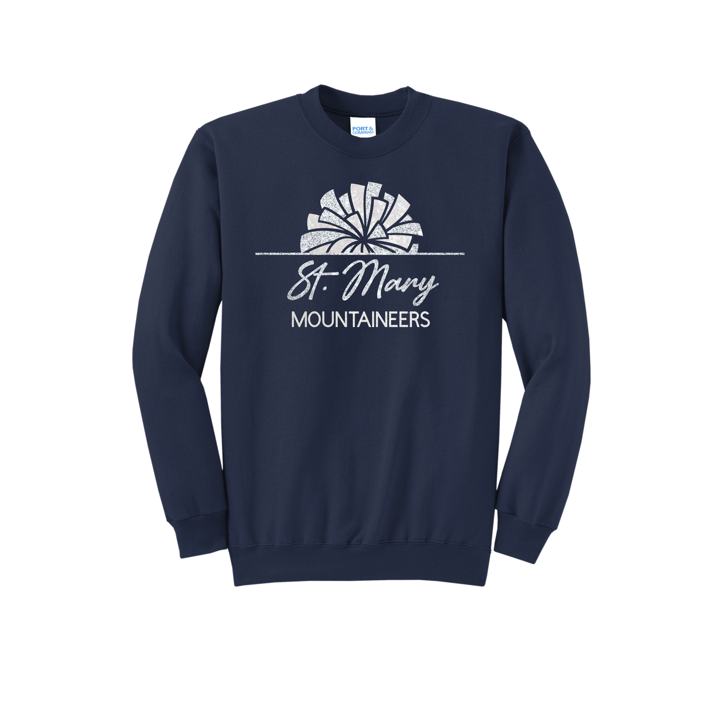 St. Mary Cheerleading Glitter Sweatshirt