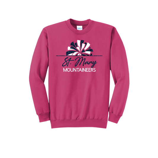 St. Mary Cheerleading Glitter Sweatshirt