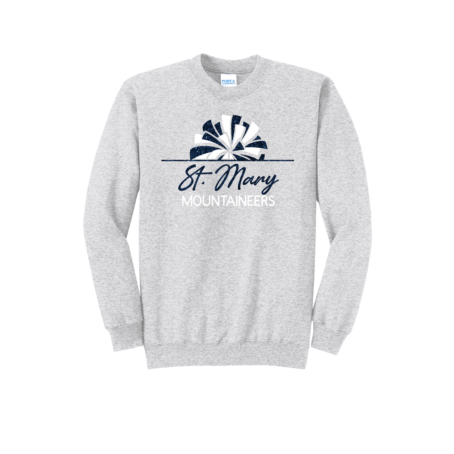 St. Mary Cheerleading Glitter Sweatshirt